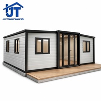 Maisons préfabriquées en conteneurs, maisons mobiles pliables extensibles, maisons de luxe à 2 ou 3 chambres, designs modernes à vendre