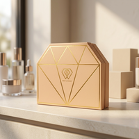 Boîte à cosmétiques en papier personnalisée avec impression, dorure à chaud, emballage de luxe pour maquillage, boîte cadeau