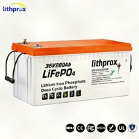 Nueva Tecnología LiFePO4, Batería de 36V200AH para Ayudas de Movilidad, Ahorro de Energía, Protección Contra Sobrecargas para Sillas de Ruedas, Certificaciones FCC, CE, RoHS