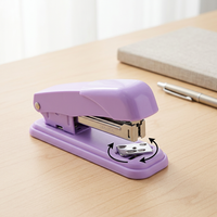 Agrafeuse tout métal couleur macaron NO12 pour fournitures de bureau et scolaires