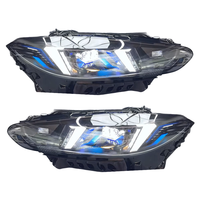 Pour BMW Série 4 M4 G22 G80 G82 2020-2026 : Phares Laser Aozoom BM50 5 points DRL, feux avant LED tricolores, amélioration des feux avant