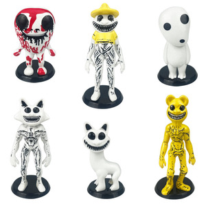 Zoo garde chat figurine mignon nouvelle horreur PVC chat peluche poupée pour monstre horreur jeu aveugle boîte jouet de dessin animé série Anime - Product Image 2