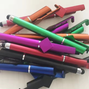 Stylo publicitaire multifonctionnel personnalisé en gros avec support de téléphone et bannière déroulante en plastique pour l'assurance et l'automobile - Product Image 3