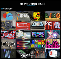Imprimante 3D industrielle automatique 800 mm pour signalétique, solution clé en main pour lettres en relief avec connectivité USB PLA, Nouveauté, directement de l'usine