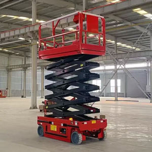 Piattaforma Aerea a Forbice Elettrica 6m-12m Sollevatore Mobile Skylift Ponteggio Antiscivolo in Acciaio Inossidabile Certificato CE ISO - Product Image 1