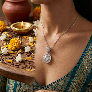 Collar con Colgante de León de Plata de Ley 925 con Circonitas para Mujer, Regalo de Joyería para Novia o Dama de Honor, Collares con Colgante Finos - Product Image 1
