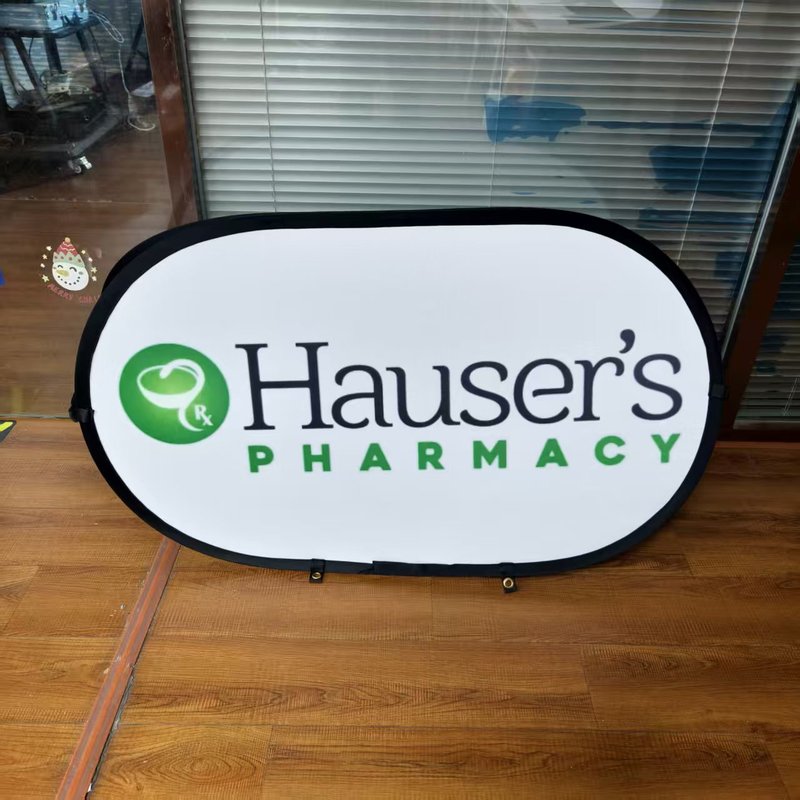 Custom Printed Hanging Polyester Banners Waterproof