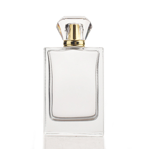 Sang Trọng 100Ml Màn Hình In Chai Thủy Tinh Với Cấu Trúc Gợn Hai Bên Hình Chữ Nhật Hình Dạng Bơm Phun Cho Tùy Chỉnh Nước Hoa Bao Bì - Product Image 5