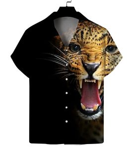Camisa de vestir de poliéster con estampado informal de verano 2025 para hombre, estilo de negocios, talla XL, logotipo personalizado, impresión Digital para jóvenes - Product Image 5