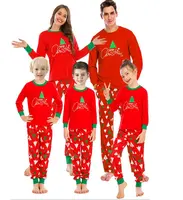 Familie Nachtkleding Sets Kerst Pyjama Kerst Minion Kids Koppels Pyjama