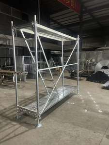 Andamio de <span class=keywords><strong>Fachada</strong></span> Estándar Europeo Dazhi, 2 Metros de Altura, Acero de Alta Resistencia Resistente a la Corrosión, <span class=keywords><strong>Escalera</strong></span> Móvil <span class=keywords><strong>para</strong></span> Exteriores, Garantía de 3 Años - Product Image 4