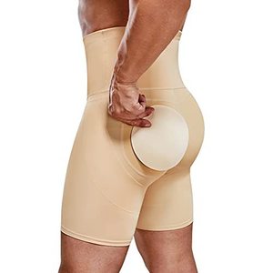 Slip boxer da <span class=keywords><strong>uomo</strong></span> che modellano il corpo a vita alta con sollevamento del ventre stretto - Product Image 2