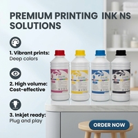 Tinta Sublimasi Premium 5 Liter untuk Pencetakan Tekstil Transfer Panas CMYK 5L untuk Kepala Printer E Pson Xp600 I3200 Dx4 Dx5 4720 5113