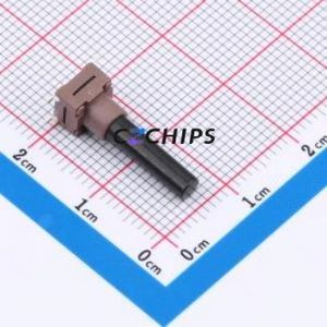 TSW06312-190D332CA Tactile <b>Switch</b> SMD-4P,6.1x6.1mm <b>Switch</b> Single Pole Single Throw Round Button 1.8N 6.1mm - Product Image 1