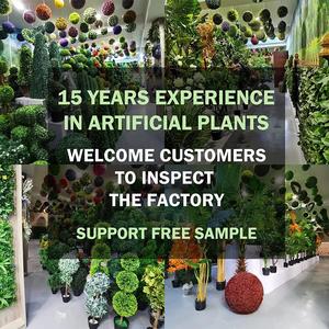 <span class=keywords><strong>P31</strong></span>-1 extérieur intérieur jardin décor plastique vert clôture herbe toile de fond plante panneau artificiel buis haie mur - Product Image 5