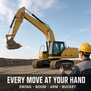 Excavadora Usada Inteligente de 30.8T con Control Remoto Proporcional Inalámbrico para Trabajos en Pendientes y Túneles - Product Image 3