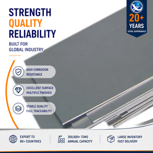 High Quality Factory Price Cutting 201 2D Finish 4.0mm 1250mm Stamping ASTM A240 Stainless Steel Sheet - Product Image 1