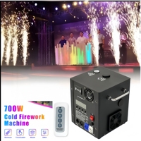 Machine à Effets de Scène DJ 700W avec Effet Étincelant, Contrôle DMX512, Application à Distance, Fontaine de Feux d'Artifice Électronique pour Mariages et Spectacles