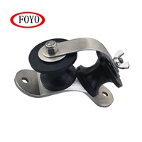 FOYO  Accessoire de bateau neuf en acier inoxydable 304 robuste, guide-câble d'ancrage de type poignée, matériel marin