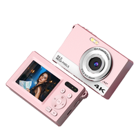 Kamera Digital 4K Vlog Kamera Video YouTube Vlogging 48MP Layar 2.8INCI 16X Zoom Digital CMOS Tahan Air Stabilisasi Gambar