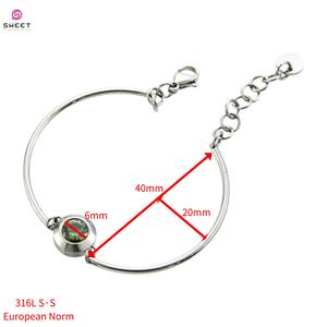 กำไลทอง ดีไซน์ล่าสุด คุณภาพสูง กำไลสแตนเลส 316L สร้อยข้อมือสแตนเลสสำหรับผู้หญิง - Product Image 3