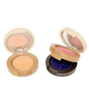 Hochwertige einzelgepresste glitzer-Eyeshadow-Palette gut sortiertes flüssiges Make-up Farbe hohe Pigmente Eigenmarke neue Funktionen