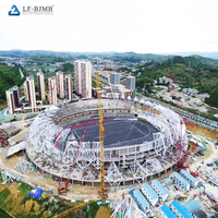 Structure prédécoupée en acier inoxydable, stade de football, de basket-ball, à vendre, livraison gratuite
