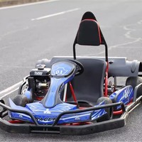 Kart à pédales tout-terrain 270cc 212cc compétitif pour adultes, grande voiture de course à dérive, volant pour enfants, biplace