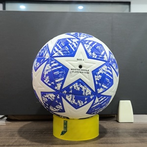 Ballon de football en PU thermocollé de taille 5 avec logo personnalisé en gros pour l'entraînement et les matchs - Product Image 5