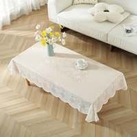 Nappe de table moderne personnalisable en PVC imperméable, résistante à l'huile, facile à nettoyer, avec motif géométrique gaufré or