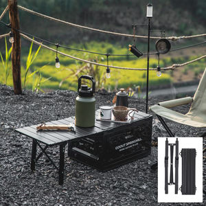 Organizador de Maletero Plegable de 50L para Camping y Picnic, Mesa de Camping con Caja de Almacenamiento - Product Image 1