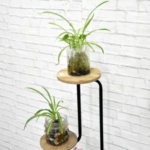 Luckywind 3 niveaux <span class=keywords><strong>universel</strong></span> extérieur jardin métal fleur présentoir étagère décor à la maison <span class=keywords><strong>support</strong></span> pour plante Pot <span class=keywords><strong>support</strong></span> sol utilisation - Product Image 6