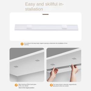 Lámpara de inducción de cuerpo humano USB recargable armario de cocina armario ojo de gato Sensor de movimiento Led debajo de las luces del gabinete - Product Image 5