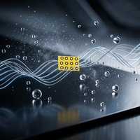 Membrane acoustique FSM-710 blanche, imperméable, respirante et transmettrice de son, utilisée pour les microphones portatifs miniatures