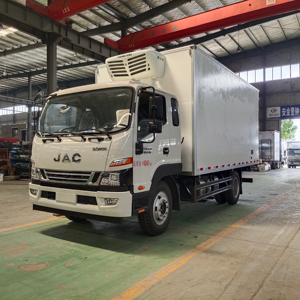 Camión Refrigerado para Transporte de Frutas, Verduras y Leche, Venta Caliente del Fabricante, Precio para el Mercado de Mozambique - Product Image 1