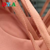 Sangle personnalisée brillant Picot Matt peluche soutien-gorge bande élastique pour bandoulière