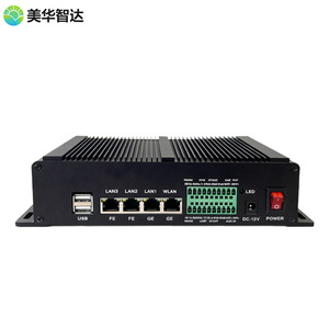 กล่องคอมพิวเตอร์อุตสาหกรรม INYUDA AI Edge Computing Box MH-AI Box Intel N100 8GB DC12V สำหรับสถานีบริการน้ำมันอัจฉริยะ สถานีแก๊ส และเรือ - Product Image 2