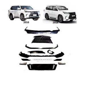 Kit de mise à niveau extérieur automobile 2018 pour LX570 TRD : Pare-chocs avant et arrière - Product Image 1