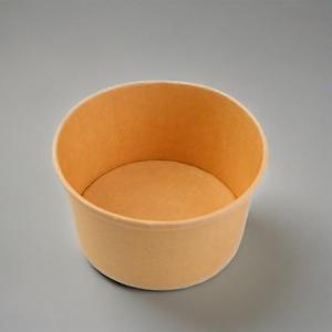 Envasado de comida rápida para restaurante, ecológico, contenedor de comida para ensalada, sopa, cuenco de papel desechable con tapas - Product Image 1