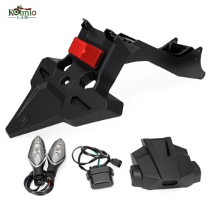 Apto para marco de luz de matrícula, soporte de marco de luz para matrícula de HONDA CBR1000RR 2017 2024 <span class=keywords><strong>1000</strong></span> <span class=keywords><strong>2018</strong></span> - Product Image 1