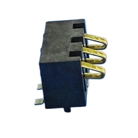 Conector de terminal metálico de compresión para batería, 3 pines, paso de 2.5mm, altura de 4.6mm, 3A, montaje en superficie PCB, presión lateral SMD