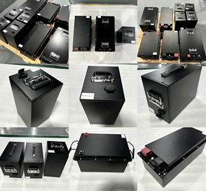 Uzun Ömürlü 64v 60v Lityum Pil 100ah 200ah Forklift Golf Arabası Pil Kutusu Rafı - Product Image 5