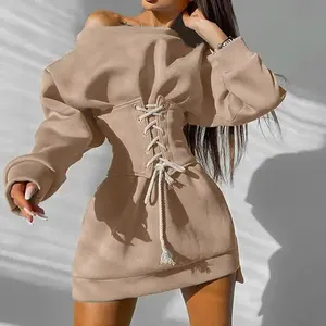 Oversized Hoodie Dress That Let You Be Casual with Vogue 