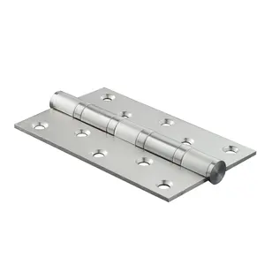 Hardware Door Window Hinge 5 Inch Flush Stainless Steel 4BB Ball Bearing Interior Butt Metal Door Hinges