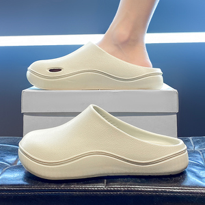 Sandalias de EVA Beige para Mujer, Suaves y Cómodas, Punta Abierta, para Uso Interior y Exterior en Verano - Product Image 5