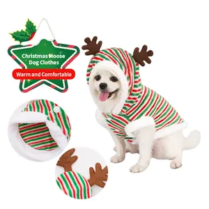क्रिसमस के पालतू कपड़ों के लिए पालतू जानवरों के कपड़ों को अनुकूलित करने में आपका स्वागत है ऐक्रेलिक बुना हुआ रंगीन कुत्ते कोट बिल्ली के पालतू कपड़े