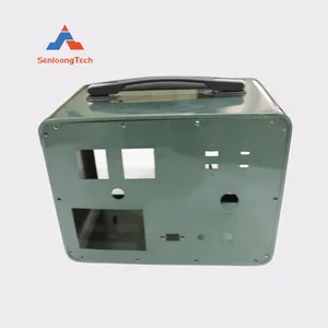 customize Industrial Electronics Instrument Enclosure aluminum cabinets chassis custom sheet metal metal battery box