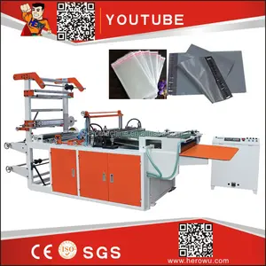 Plastic Bag Production Machine PP Polythene T Shirt Bag Making Machine Nylon Plastic Bag Production Machine Full Automatic Bag Sealing And Cutting Machine