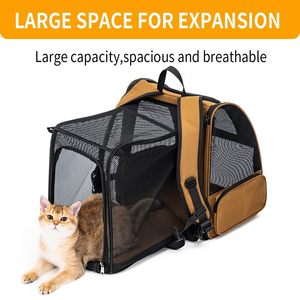 Nouveau Sac à Dos Extensible Moderne 2026 Respirant pour Chien et <span class=keywords><strong>Chat</strong></span> de Petite Taille - Product Image 3
