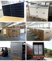 Panel Surya Monokristalin Silikon 10BB Terbaru 560W 550W 1000W untuk Instalasi Surya Atap Rumah